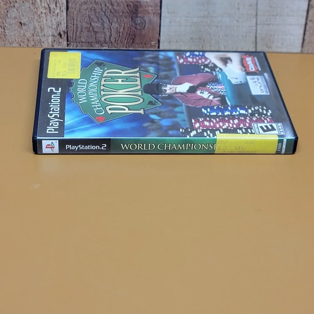 World Championship Poker Sony Playstation 2 PS2 Game